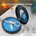 thumbnail image 4 of Retainer Case, Slim Aligner Case With Vent Holes And Mirror Compatible With Invisalign Night Guard And Mouth Guard-hhny, 4 of 5
