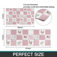 thumbnail image 7 of Pioneer Flower Floral Print Pattern Kitchen Rugs Sets Of 2,Anti Fatigue Kitchen Mat Rugs Non Slip Washable,Decorative Kitchen Floor Mats for Kitchen,Sink,Laundry,17"x30"+17"x47", 7 of 7