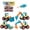 colorful, variant on DIY Disassembly Engineering Car Toy 4 Pack, Assembly Puzzle for Gift