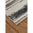 thumbnail image 3 of Feizy Home Collection 5' x 8' Silver and Gray Gradient Rectangular Area Throw Rug, 3 of 4