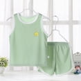 thumbnail image 2 of UAYOTSE Boys Girls Outfits Sets Pajamas Pj Set 6 9 12 18 24 Months Spring Summer Sleepwear Soft Tops Pants,Sizes 3-4 Years, 2 of 4