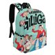 thumbnail image 2 of Las Nuevas Aventuras de Gilligan-theme Backpack, Campus style schoolbag Bookbag with Adjustable Shoulder Straps And Large Zip Compartment, Unisex Travel Bags.42x30x15cm, 2 of 6