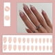 thumbnail image 2 of Uñas postizas acrílicas cortas a presión yuxing 24 piezas, 2 of 5