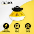 thumbnail image 4 of DMNI Construction String Lights 100ft- String Lights Indoors - Commercial Outdoor String Lights  (Pack of 2), 4 of 8