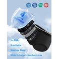thumbnail image 4 of TIICHOO Washable Incontinence Underwear for Children Cotton Leak Proof Trunk for Teen Boys 5 Pack (Medium, 3 Black/2 Gray), 4 of 8