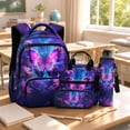 thumbnail image 5 of School Backpack - 4Pcs Backpack Set Cute Bookbag Middle School Backpacks for Teen Bookbag School Bags 4 Set, 5 of 6