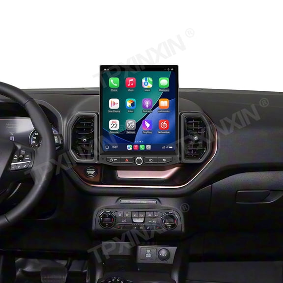 TPXINXIN 12.1 inch Android 14 for Ford Bronco Sport 2021-2024 Car Radio Multimedia Video Player GPS Stereo CarPlay