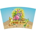 thumbnail image 3 of Mugzie 16-Ounce Tumbler Drink Cup with Removable Insulated Wetsuit Cover - Flamingo Drinking, 3 of 4
