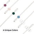 thumbnail image 6 of U Brands 6 Count Adhesive Silicone Cable Dots for Cords and Chargers, Multicolor, 6 of 6