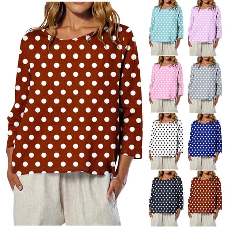 Women's Casual Short Sleeve Round Neck T-Shirt Tops Blouses for Women Solid Color Loose Fit Comfortable Soft Basic Tee for Casual Daily Wear Work Office Vacation Fashion Essential