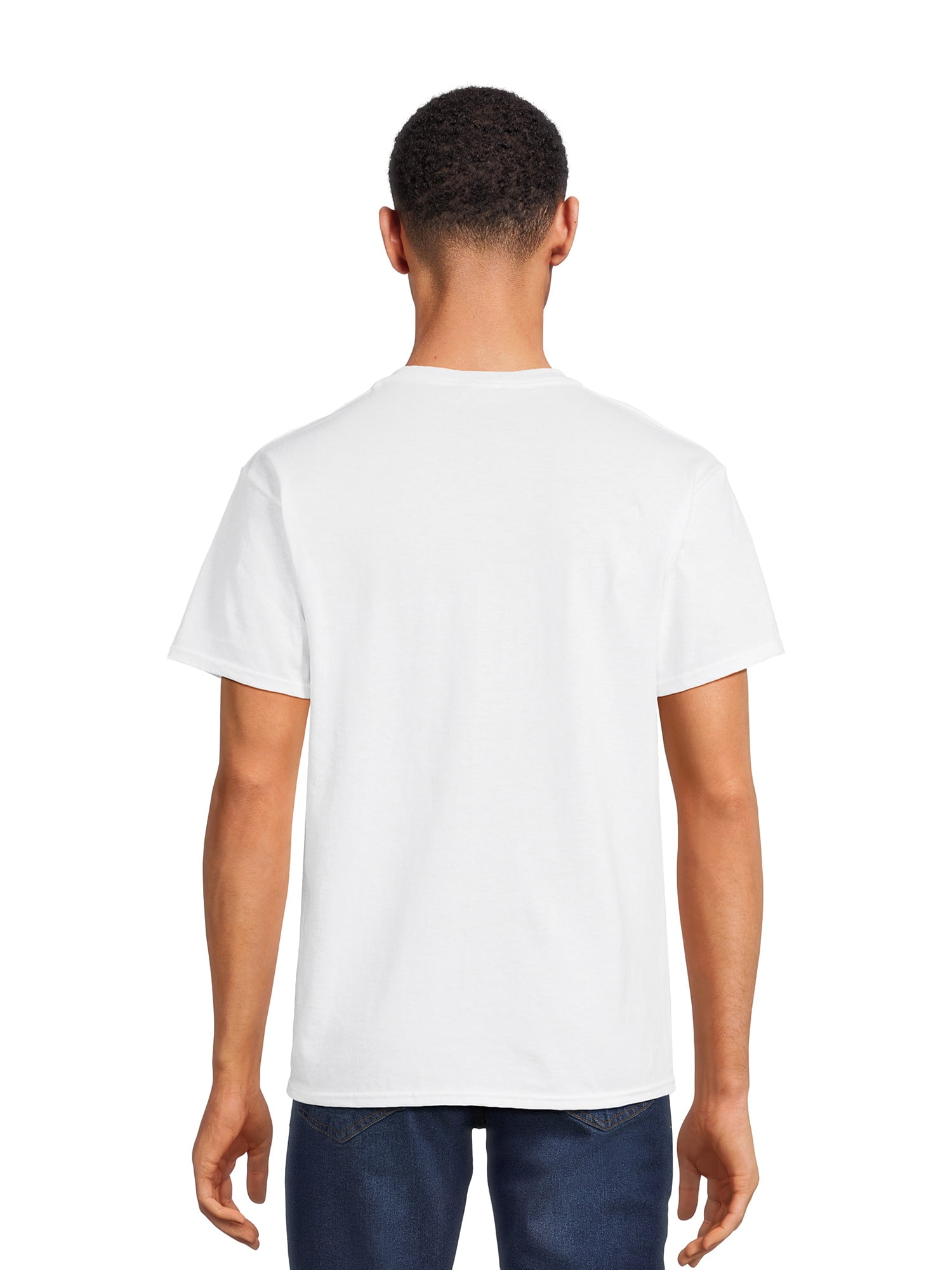 Believe In Yourself Bigfoot Men's Graphic Tee with Short Sleeves, Sizes S-3XL