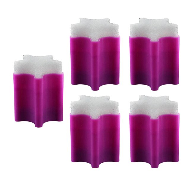 Herramienta de Transferencia de ón de Plantilla de Sello de Esponja para Decoración de Uñas de 5 Piezas Sunnimix Estampador de esponja para uñas
