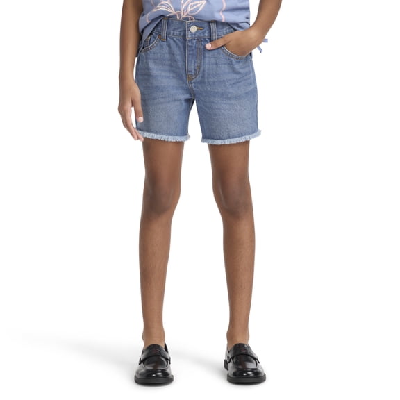 Levi Strauss Signature Girls Midi Denim Shorts