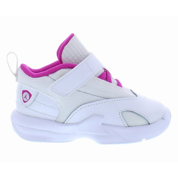 Nike Jordan Max Aura 6 Infant/Toddler Shoes Size 5, Color: White/Fire Pink