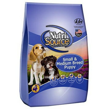 NutriSource Small & Medium Breed Puppy Dry Dog Food, 18