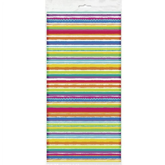 Flip Flop Fun Printed Plastic Tablecover