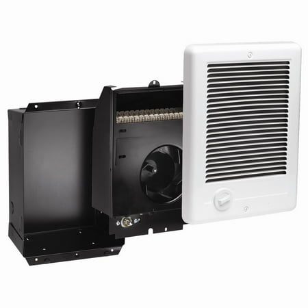- Cadet CSC151T 5120 BTU 120 Volt 1500 Watt Fan-Forced Electric In-Wall Heater with Thermostat from the Com-Pak Series