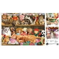 thumbnail image 3 of Buffalo Games 750-Piece Cats Cabinet Cats Interlocking Jigsaw Puzzle, 3 of 5