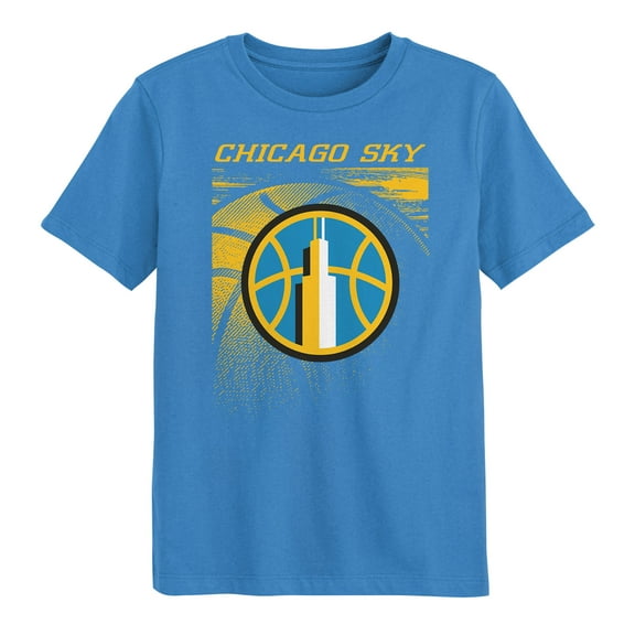 Preschool  Sky Blue Chicago Sky Big Ball T-Shirt