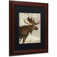 thumbnail image 2 of Trademark Fine Art "Winter Game Four" Canvas Art by Color Bakery Black Matte, Wood Frame, 2 of 4