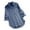 Dark Blue, variant on UPPADA Plaid Flannel Shirts for Women Oversized Long Sleeve Button Down Blouses Lapel Plaid Print Tops Red and Black Plaid Shirt Women,Green S-5xl