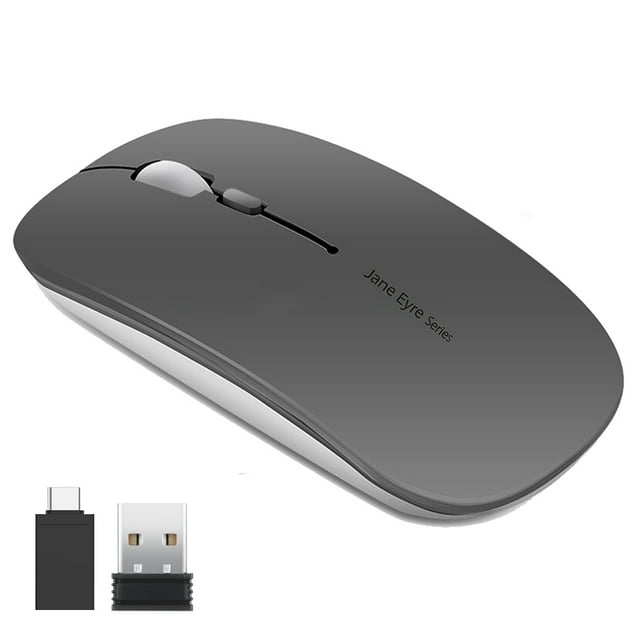 Uiosmuph Wireless Mouse Silent Rechargeable Computer Mouse with USB