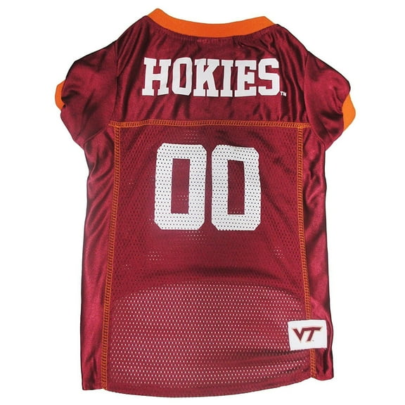 Pets First Collegiate Virginia Tech Hokies Football/Basketball Mesh Jersey for Pet Dog. available in 40  Teams - Medium