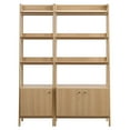 thumbnail image 3 of Modway Bixby Particleboard and MDF Bookshelves in Oak (Set of 2), 3 of 5
