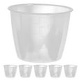 thumbnail image 1 of ColoMX Taza medidora de arroz reutilizable, tazas medidoras reutilizables, tazas de arroz transparentes, accesorios para cocina de arroz, 6 uds., 1 of 8