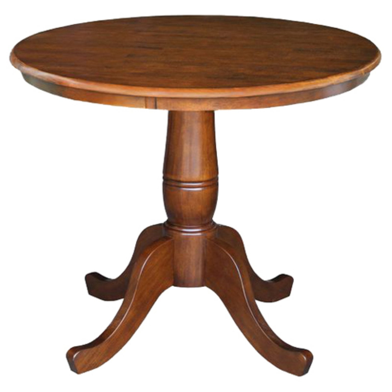 International Concepts Oakdale 30 in. Round Top Pedestal Dining Table