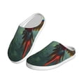 thumbnail image 2 of Wukai Flying Parrots In Jungle Print Women's Indoor Bedroom Slipper Slip On Shoes, Unisex House Shoes with Anti-Skid Sole for Men, Gift for Women Men-35/36, 2 of 7