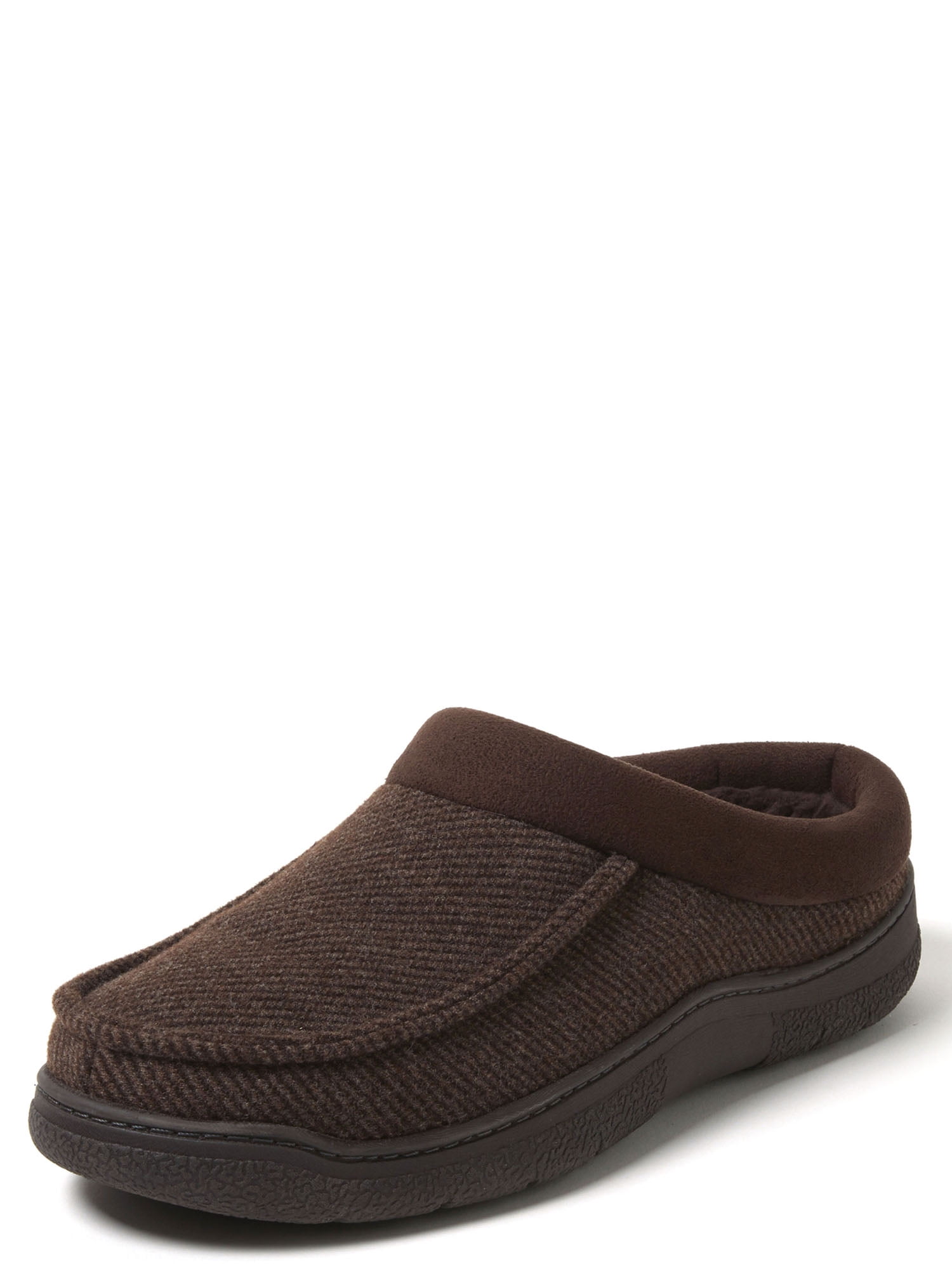 Dearfoams Cozy Comfort Men's Moc Toe Clog Slippers