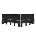 thumbnail image 6 of Full Size Mid-Century Modern Upholstered Velvet Daybed Frame, Sofa Bed Strong Wood Slat Support Solid Construction, Mattress Foundation, No Box Spring Needed, 6 of 9