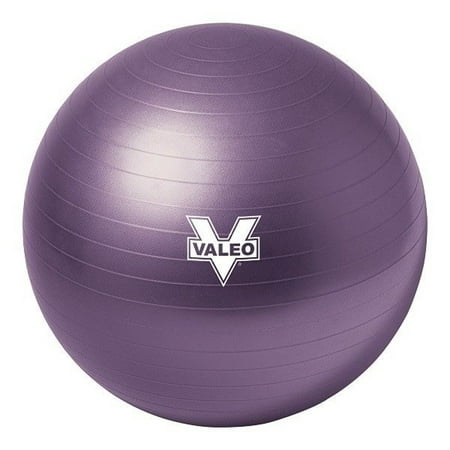 Valeo Anti-Burst 55cm Exercise Body Ball Includes High Volume 2-Way Action Air Pump And Includes Fitness Guide for Fitness, Stability, and (Best Size Exercise Ball)