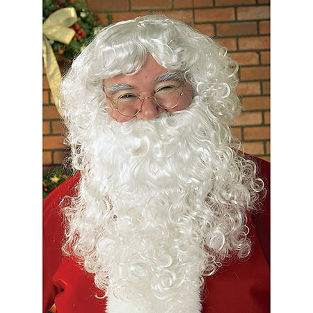 Santa Claus Beard Wig Set Adult Costume Accessory
