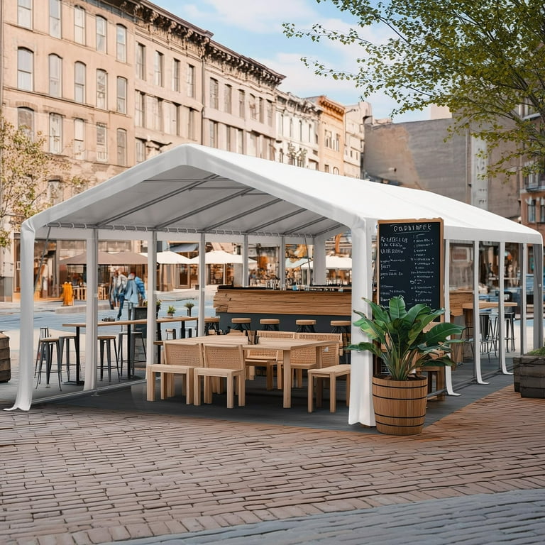 Quictent, Gazebo Party Tent, 20'x40', White, Waterproof - Walmart.com