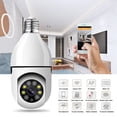 thumbnail image 2 of EROCK HD 1080P 360° Panoramic Hidden Wifi IP Camera Light Bulb Home Security Camera, 2 of 12