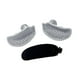 thumbnail image 3 of 2 almohadillas antideslizantes para entrenamiento de culturismo y levantamiento de pesas. Gris, 3 of 9