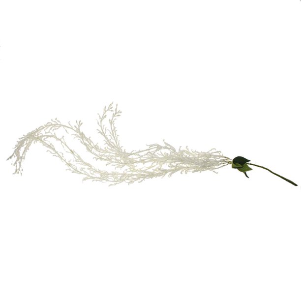Guirnalda colgante de vid artificial, cadena , decoración de boda para fiesta en Yuyangstore Guirnalda blanca