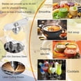 thumbnail image 4 of Blender Pitcher 48oz, Compatible avec VM0145 VM0100A 36019 16016 15978 Commercial etc, Blender Pitcher Récipient Pot Tasse, Garantie 5 Ans, 4 of 7