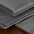 thumbnail image 5 of Superior Tierney Cotton Percale Deep Pocket Sheet Set, Twin, Smoked Pearl, 5 of 9