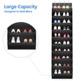 thumbnail image 4 of Organizador de zapatos REGELETO de 10 niveles 188x43x28 cm, negro, 4 of 8