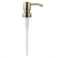 thumbnail image 1 of KDJ Metal Soap Pump Liquid Lotion Dispenser Replacement Head for Mason Jars, DIY Bottles with 28/400 Thread, Strong Spring Pump, Leak-Proof Gasket, 4\" Pump Length, 1 of 10