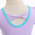 thumbnail image 3 of ATAIKU 3-9Y Kids Girls Princess Ballet Dress Short Sleeve Leotards Skirted Tutu Dancewear Halloween Christmas Party Dress 1 Piece, 3 of 10