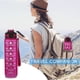 thumbnail image 3 of Botella de agua motivacional de 940 ml, sin BPA, a prueba de fugas, deportiva de boca ancha con tapa abatible de un solo clic | Gran capacidad, apertura de expulsión con presión | Rastreador de, 3 of 5