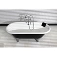 thumbnail image 4 of Kingston Brass CC2081 Vintage Brass Lift and Turn Tub Waste and Overflow in Polished Chrome, 4 of 7