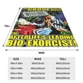 thumbnail image 2 of Beetlejuice Beetlejuice Blanket Super Soft Cozy Throw Blanket Fuzzy Comfy Flannel Blanket Warm Plush Blankets For Couch, Sofa, Bed 80"X60", 2 of 8