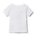 thumbnail image 4 of Columbia Youth Girls Mirror Creek Short Sleeve Graphic Shirt, White Wildflower Power, X-Small, 4 of 4