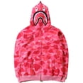 thumbnail image 1 of [En Stock] Nueva Chamarra BAPE Camuflaje Tiburón Con Capucha Casual Hombres Mujeres Cremallera Suéterpangjing, 1 of 4