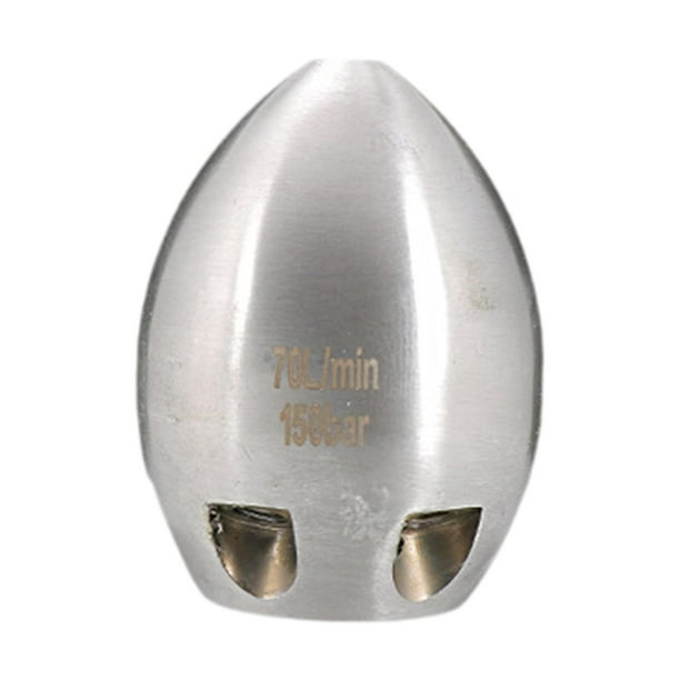 Herramienta de limpieza de boquillas de chorro de alcantarillado de 1/2 pulgada para desatascar tuberías y conectores de acero. 70 litros
